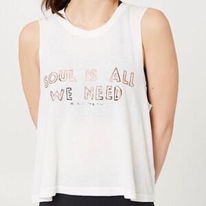 Spiritual Gangster x Soul Cycle Sz L Tank